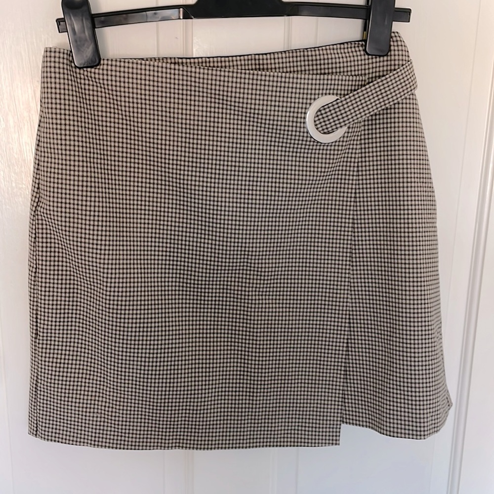 90’s Vintage Style Plaid Mini Skirt